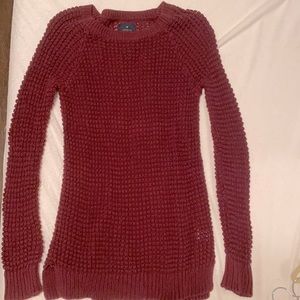 Maroon American eagle sweater